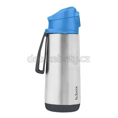 b.box 500905 Termoska na pití sport 500 ml - modrá/šedá