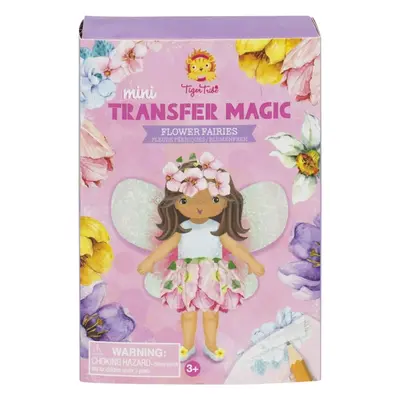 Kreativní sada Tiger Tribe Mini Transfer Magic - Flower Fairies