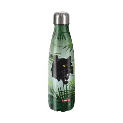 Izolovaná láhev na pití z nerezové oceli 0,50 l, Wild Cat Chiko