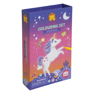 Omalovánky Tiger Tribe Colouring Set - Unicorn Magic