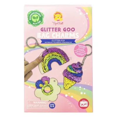 Kreativní sada Tiger Tribe Glitter Goo - Bag Charms