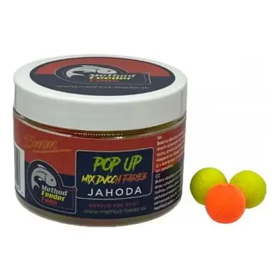 Method feeder fans pop up fluo 15 mm 150 ml - jahoda