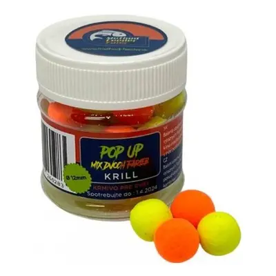 Method feeder fans pop up fluo 12 mm 50 ml - krill