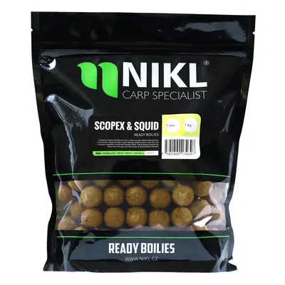 Nikl boilie ready scopex & squid - 1 kg 24 mm