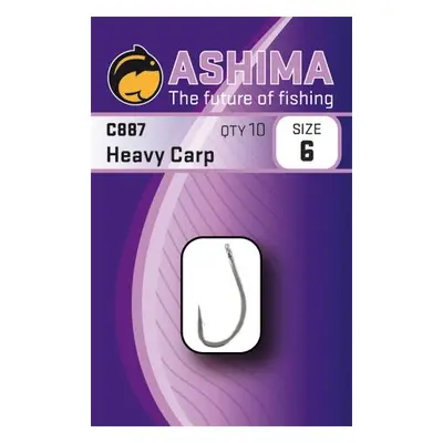 Ashima háčky c887 heavy carp (10ks)-velikost 8