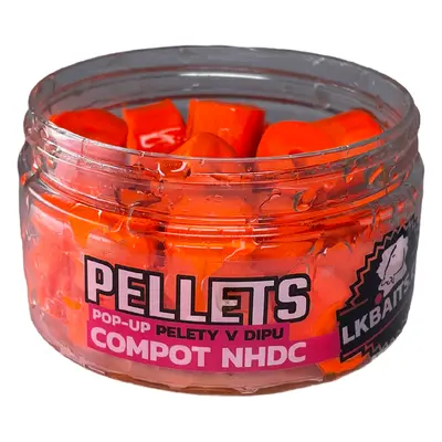 Lk baits pop-up pelety v dipu 12 mm 40 g - compot nhdc