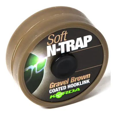 Korda návazcová šňůrka n-trap soft gravel 20 m - nosnost 30 lb / 13,6 kg