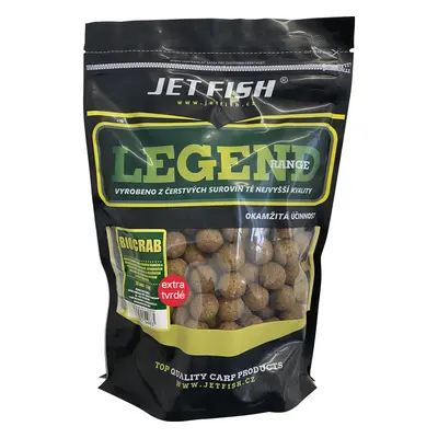 Jet fish extra tvrdé boilie legend range biocrab 250 g - 20 mm