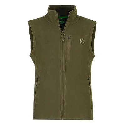 Korda vesta kore fleece gilet olive