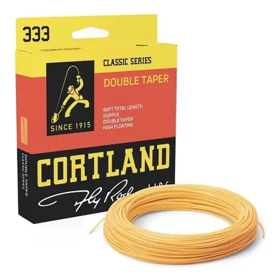 Cortland muškařská šňůra 333 classic floating double mango orange 90 ft - dt3f