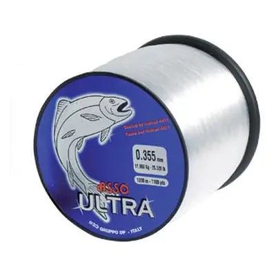 Asso ultra vlasec čirá 1000m -průměr 0,35 mm / nosnost 16,7 kg