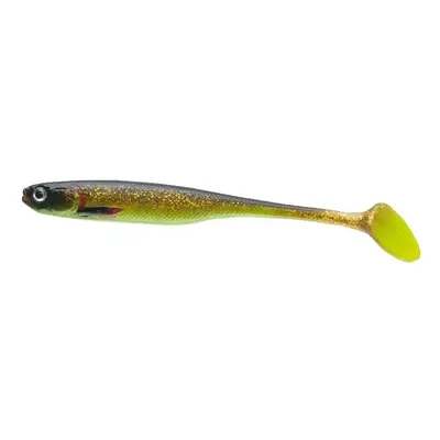 Cormoran gumová nástraha crazy fin shad uv chartreuse-7,5 cm 5 ks