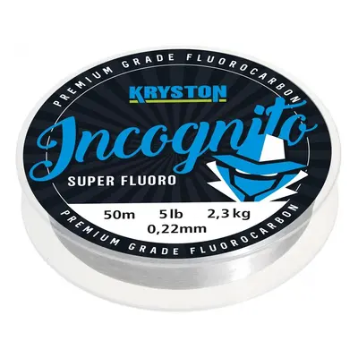 Kryston fluorocarbon incognito čirý 20 m - průměr 0,28 mm / nosnost 9 lb