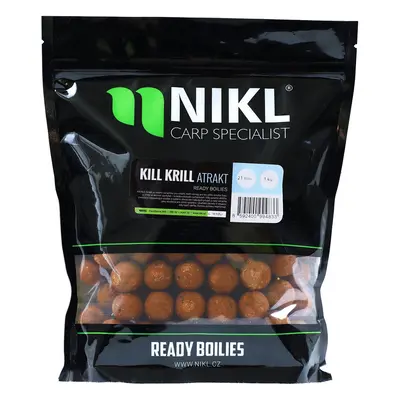 Nikl hotové boilie kill krill atrakt - 1 kg 20 mm