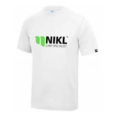 Nikl funkční triko bílé - xxxl