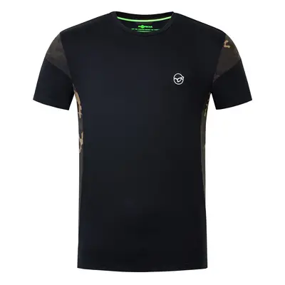 Korda tričko cut tee black - s