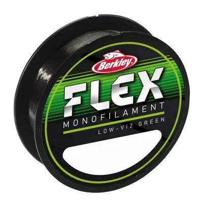 Berkley vlasec flex mono low viz green 300 m - 0,10 mm 0,95 kg