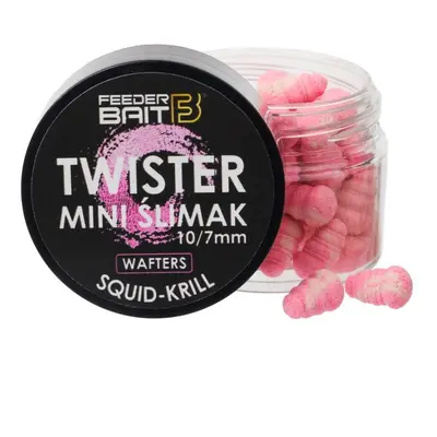 Feederbait twister mini šlimak wafters 11x8 mm 25 ml - krill & squid