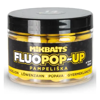 Mikbaits plovoucí boilie fluo pampeliška 150 ml - 14 mm