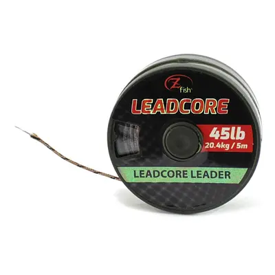 Zfish olověná šňůra leadcore leader 45 lb 5 m