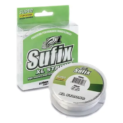 Sufix vlasec xl strong čirá-průměr 0,25 mm / nosnost 5,4 kg / návin 7880 m