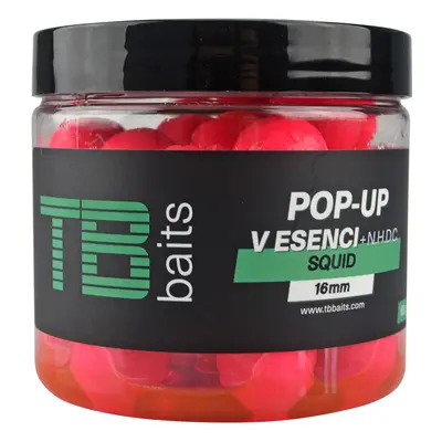 Tb baits plovoucí boilie pop-up squid + nhdc 65 g-16 mm