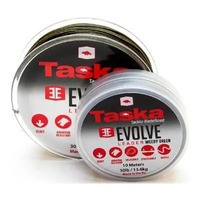 Taska evolve leader splétaná odolný odolný návazec 10 m-nosnost 30 lb / barva brown