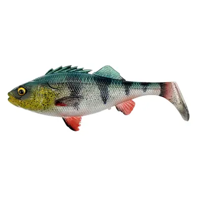 Savage gear gumová nástraha 4d perch shad green silver - 17,5 cm 68 g