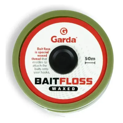 Garda šňůrka na nástrahy bait floss waxed 50 m