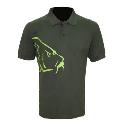 Zfish tričko carp polo t-shirt olive green