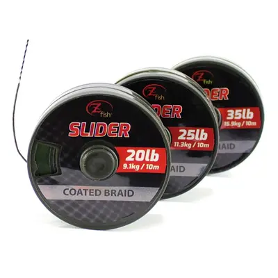 Zfish šňůrka slider coated braid camou 10 m-průměr 35 lb / nosnost 15,9 kg