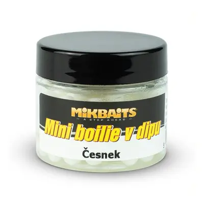 Mikbaits mini boilie v dipu 6-8 mm 50 ml-česnek