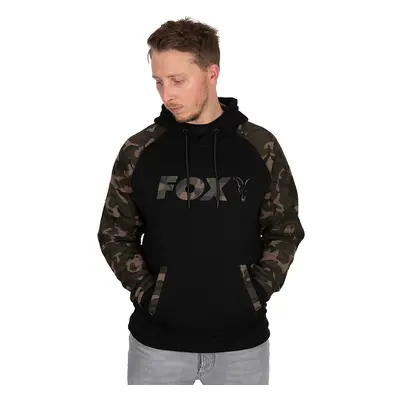 Fox mikina black camo raglan hoodie - xxxl