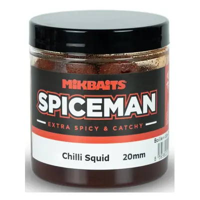 Mikbaits boilie v dipu spiceman chilli squid 250 ml - 20 mm