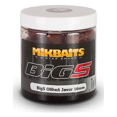 Mikbaits boilies v dipu bigs oliheň javor 250 ml-16mm