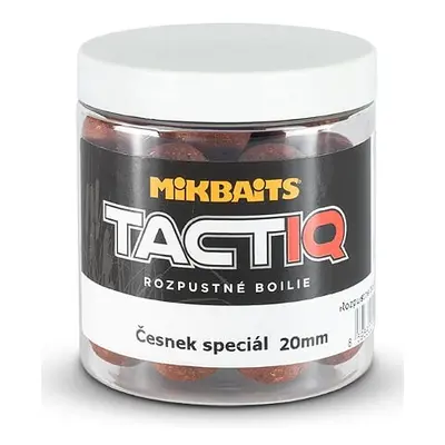 Mikbaits rozpustné boilies tactiq česnek speciál 250 ml - 20 mm