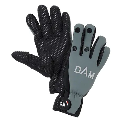 Dam rukavice neoprene fighter glove black grey - l