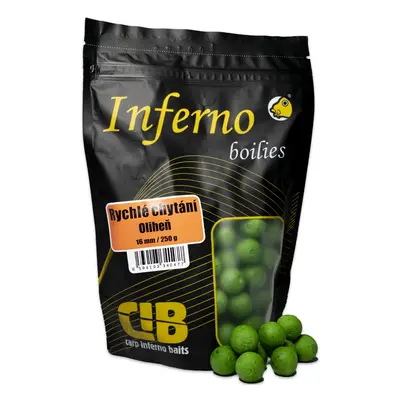 Carp inferno boilies pro rychlé chytání 250 g 16 mm oliheň