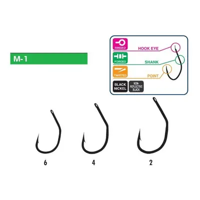 Hayabusa háčky hooks model m1-velikost 4