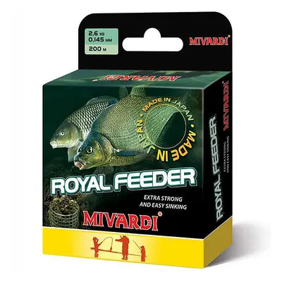 Mivardi vlasec royal feeder green 200 m-průměr 0,165 mm / nosnost 3,2 kg