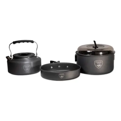 Giants fishing sada nádobí s konvičkou 3 piece pan kettle set