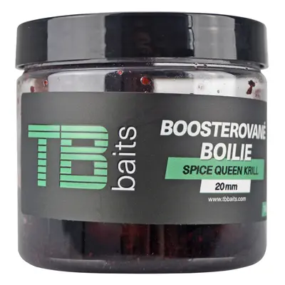 Tb baits boosterované boilie spice queen krill 120 g - 16 mm