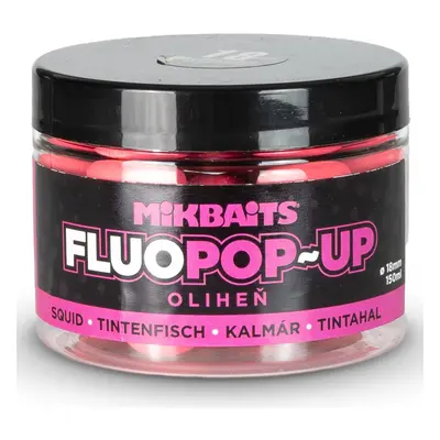 Mikbaits plovoucí boilie fluo oliheň 150 ml - 18 mm