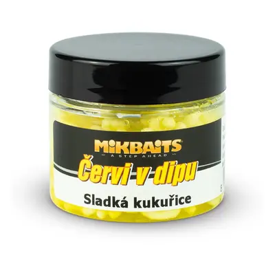 Mikbaits červi v dipu 50 ml - sladká kukuřice