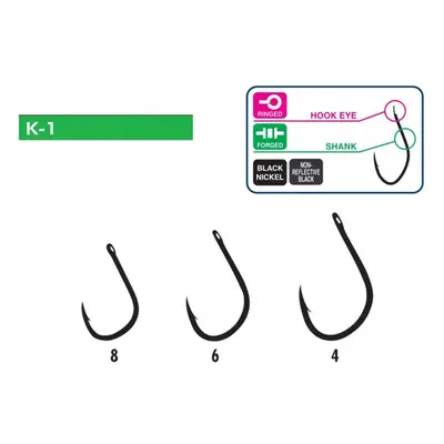 Hayabusa háčky hooks model k1-velikost 8