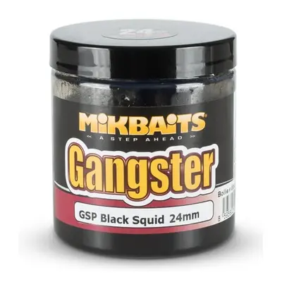 Mikbaits boilie v dipu gsp black squid 250 ml 16 mm