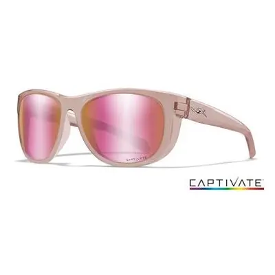 Wiley x polarizační brýle weekender captivate polarized rose gold mirror smoke green crystal blu