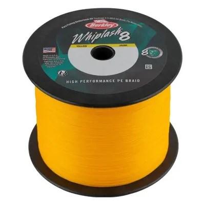 Berkley splétaná šňůra whiplash 8 yellow metráž - 0,16 mm 20,9 kg