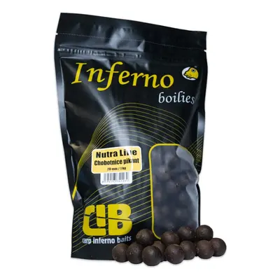 Carp inferno boilies nutra line chobotnice pikant - 1 kg 20 mm