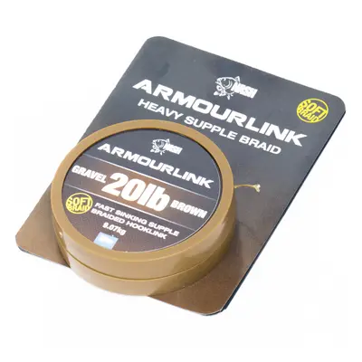 Nash šňůrka armourlink gravel 20 m-nosnost 35 lb